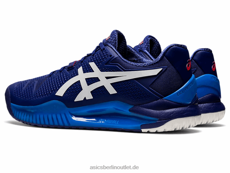 Gel-Auflösung 8 BL4N1165Asics tauchblau/weiß