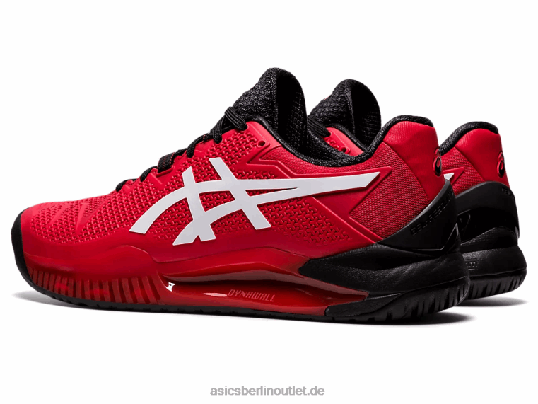 Gel-Auflösung 8 BL4N1747Asics elektrisch rot/weiß
