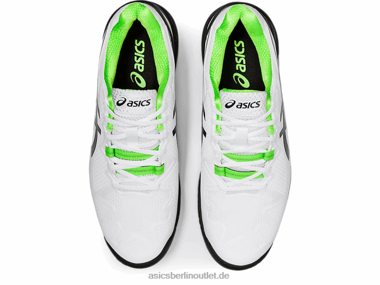 Gel-Auflösung 8 BL4N1852Asics weiß/grüner Gecko