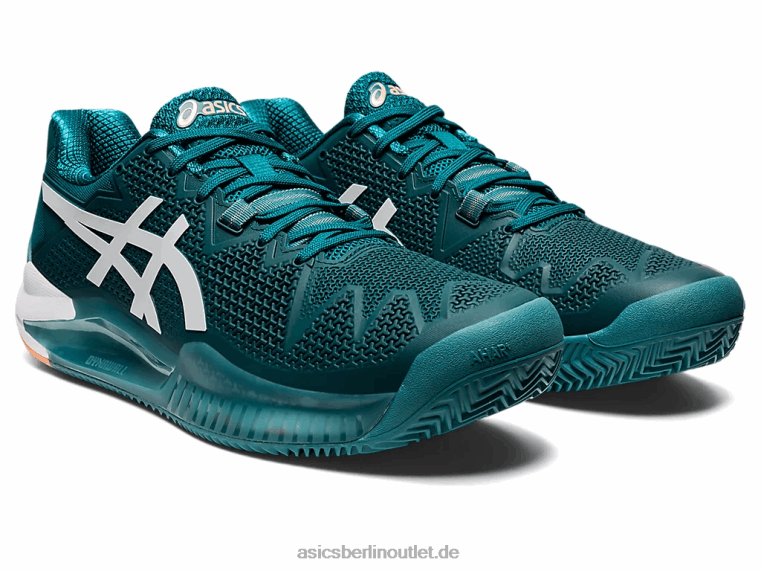 Gel-Auflösung 8 Ton BL4N1224Asics Samtkiefer/Weiß