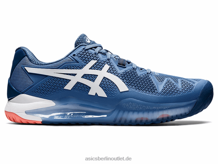 Gel-Auflösung 8 breit BL4N1464Asics Blauharmonie/Weiß