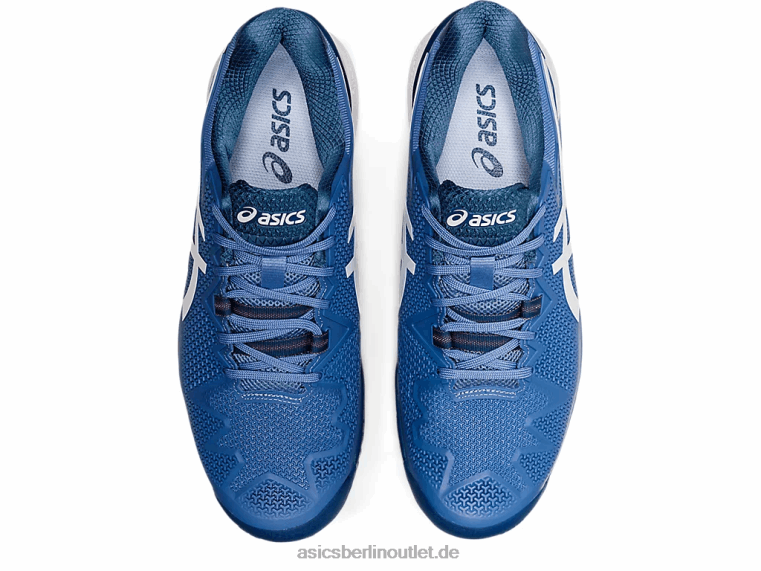 Gel-Auflösung 8 breit BL4N1464Asics Blauharmonie/Weiß