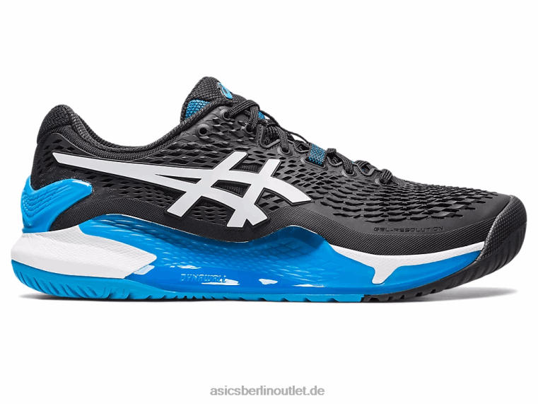Gel-Auflösung 9 BL4N355Asics Schwarz-Weiss