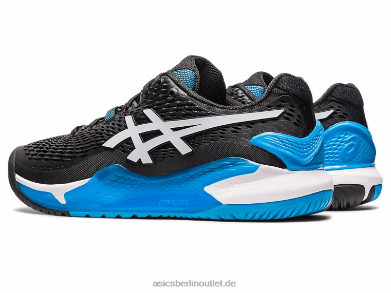 Gel-Auflösung 9 BL4N355Asics Schwarz-Weiss