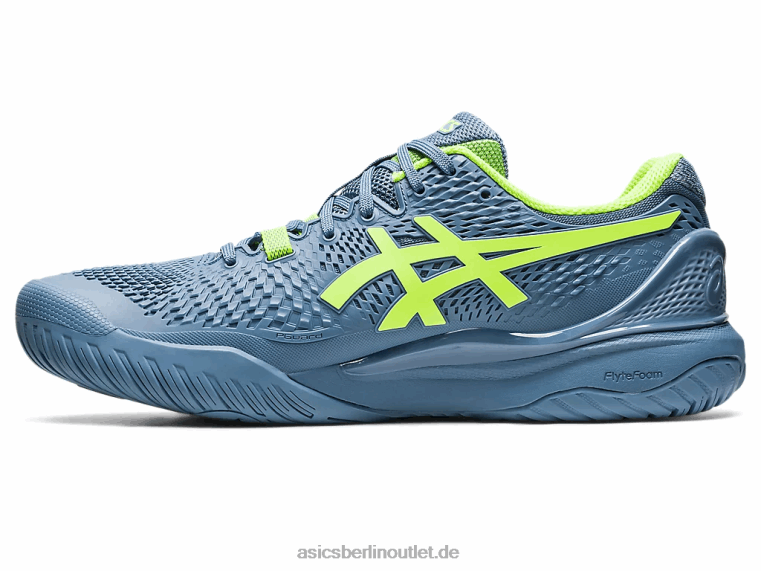 Gel-Auflösung 9 BL4N366Asics Stahlblau/Hazardgrün