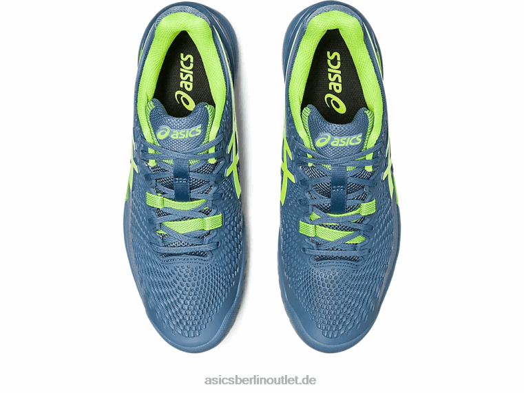 Gel-Auflösung 9 BL4N366Asics Stahlblau/Hazardgrün