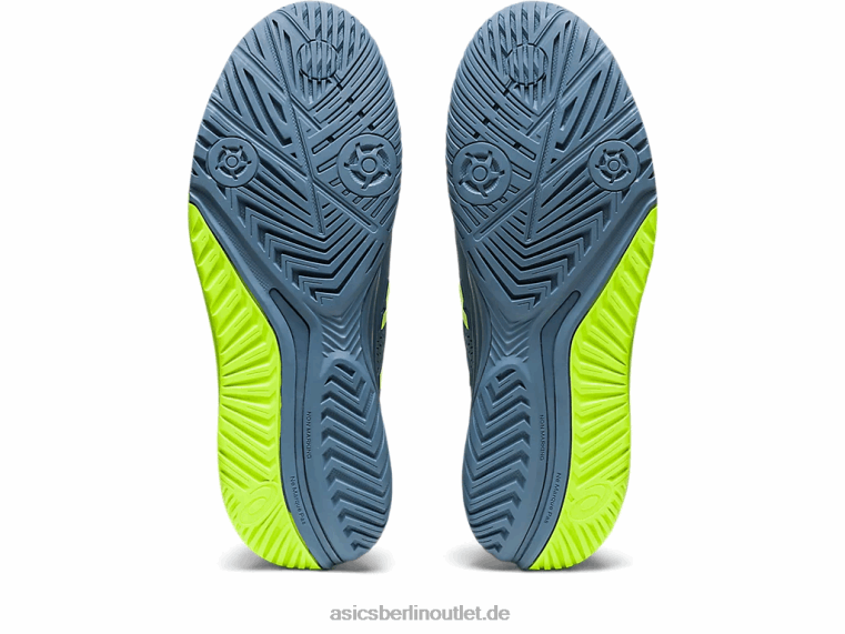 Gel-Auflösung 9 BL4N366Asics Stahlblau/Hazardgrün