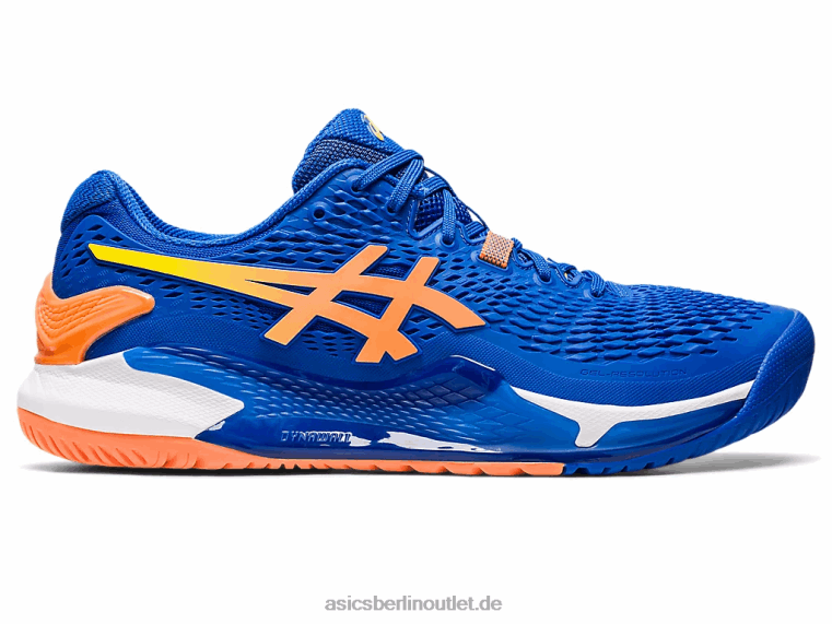 Gel-Auflösung 9 BL4N62Asics Thunfischblau/Sonnenpfirsich