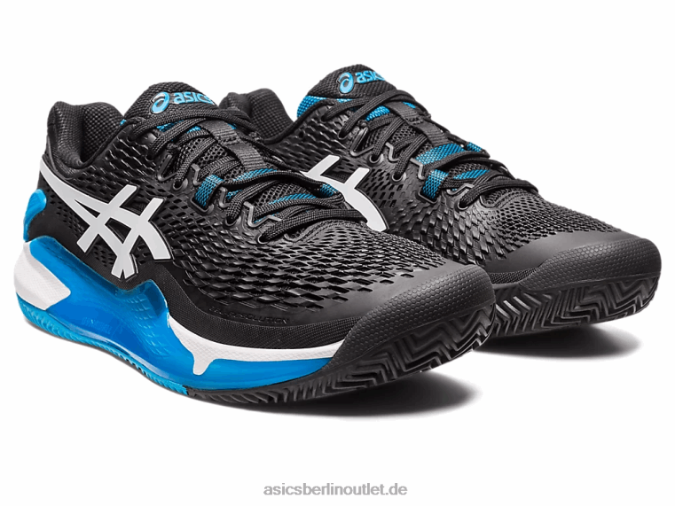 Gel-Auflösung 9 Ton BL4N405Asics Schwarz-Weiss