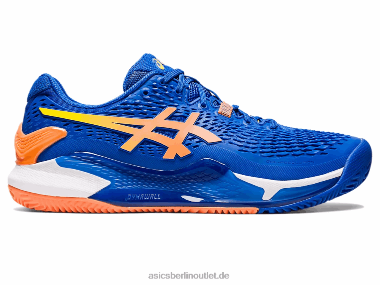 Gel-Auflösung 9 Ton BL4N89Asics Thunfischblau/Sonnenpfirsich