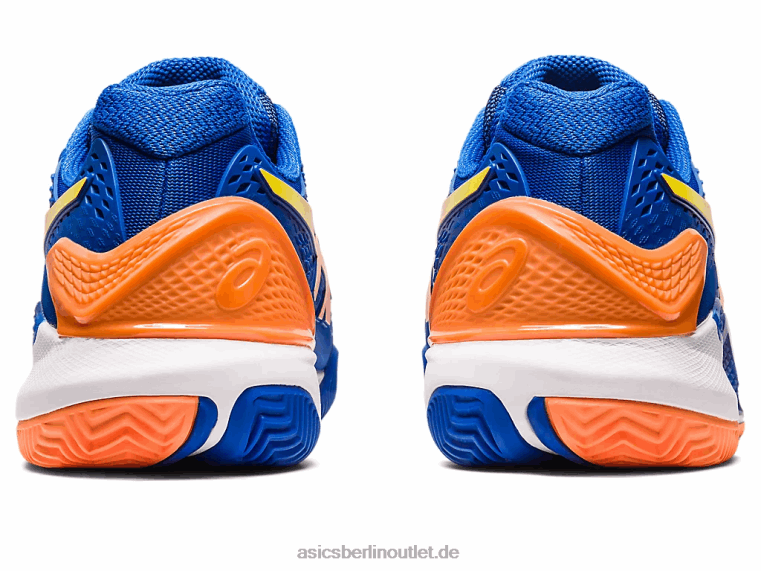 Gel-Auflösung 9 Ton BL4N89Asics Thunfischblau/Sonnenpfirsich