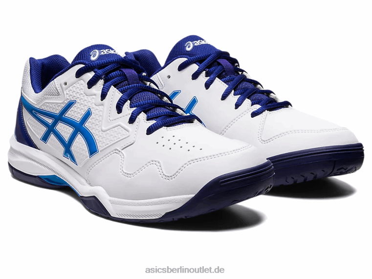 Gel-Dedicate 7 BL4N1148Asics Weiß/Elektroblau