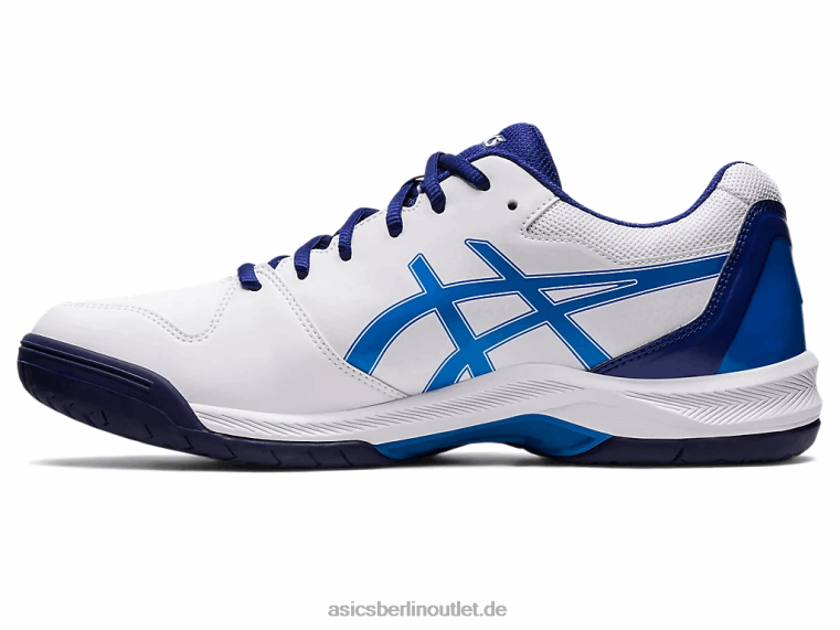 Gel-Dedicate 7 BL4N1148Asics Weiß/Elektroblau
