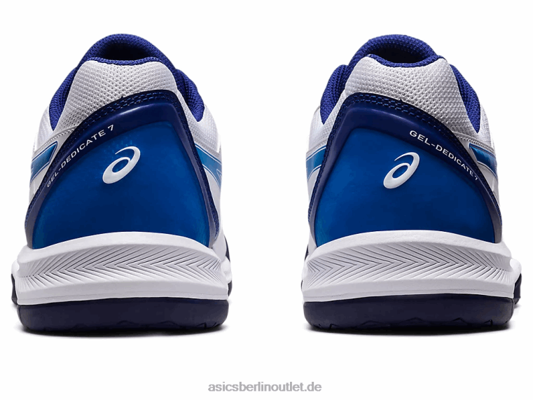 Gel-Dedicate 7 BL4N1148Asics Weiß/Elektroblau