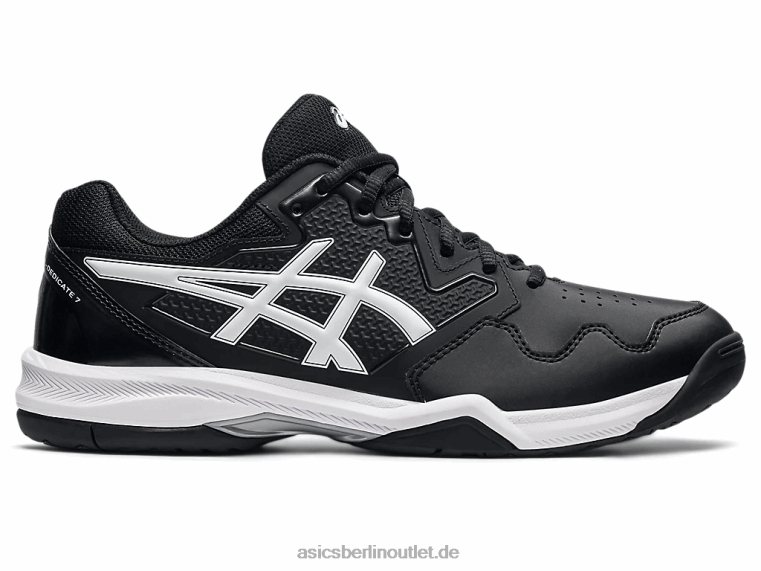 Gel-Dedicate 7 BL4N1773Asics Schwarz-Weiss