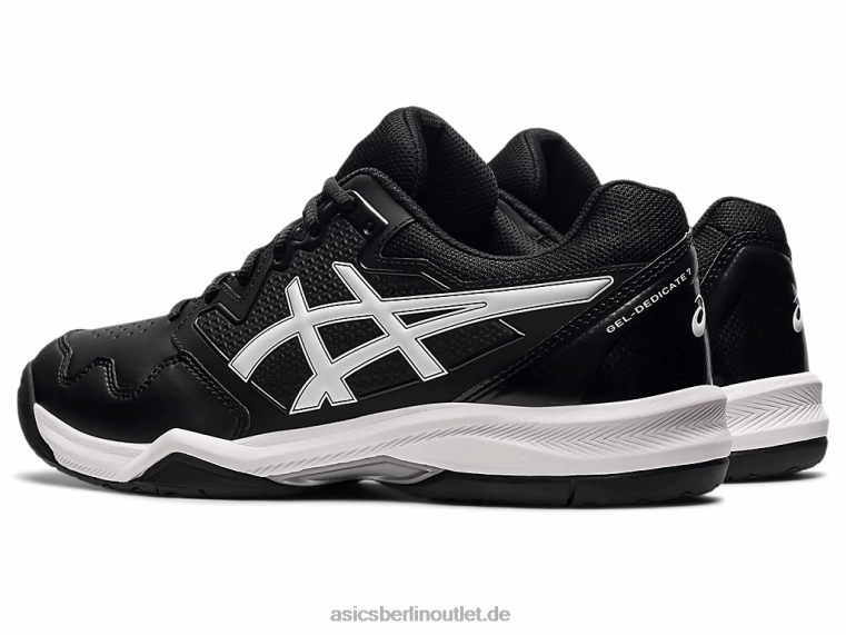 Gel-Dedicate 7 BL4N1773Asics Schwarz-Weiss