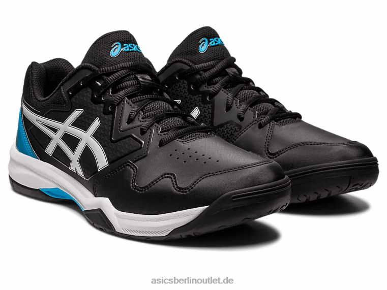 Gel-Dedicate 7 BL4N433Asics Schwarz/Inselblau