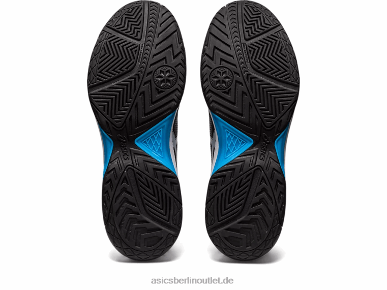 Gel-Dedicate 7 BL4N433Asics Schwarz/Inselblau