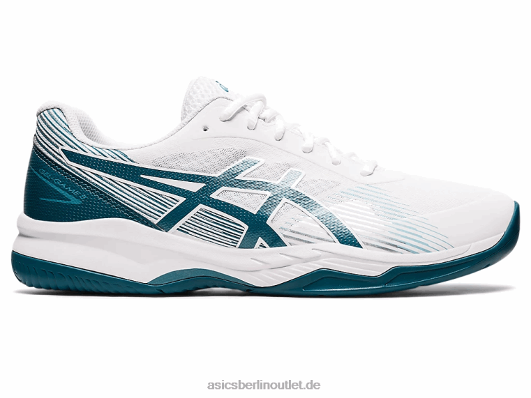 Gel-Spiel 8 BL4N1246Asics Weiß/Samtkiefer