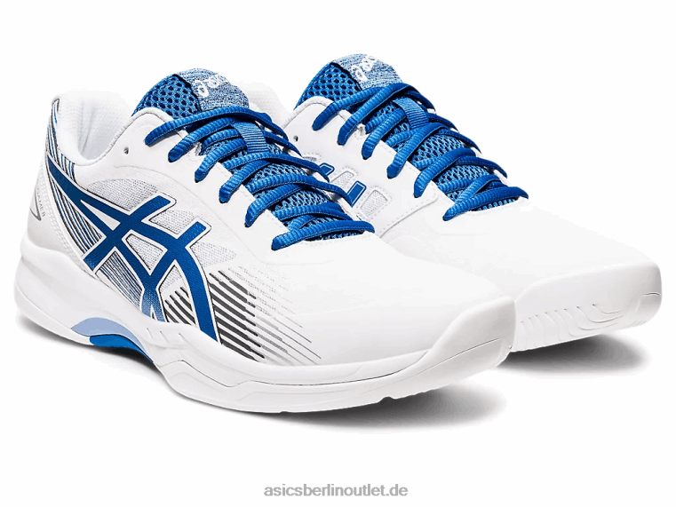 Gel-Spiel 8 BL4N1289Asics White/Lake Drive