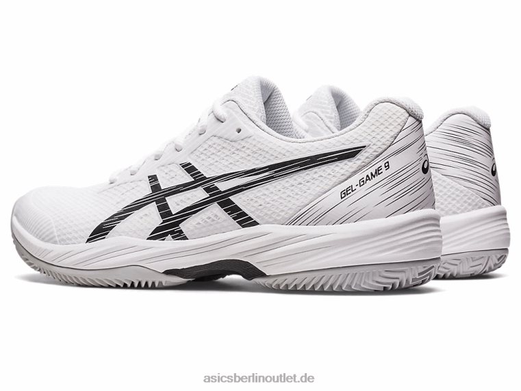 Gel-Spiel 9 Ton/Oc BL4N432Asics weiß schwarz