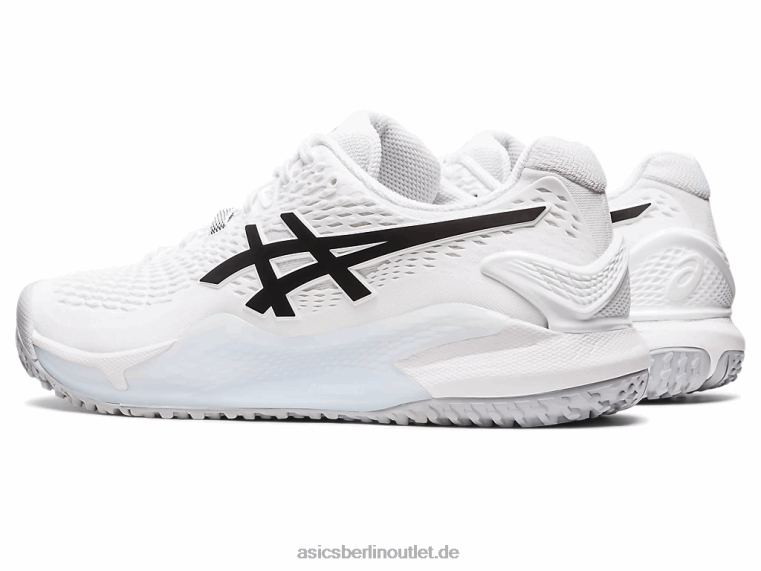 Gelauflösung 9 oc BL4N507Asics weiß schwarz