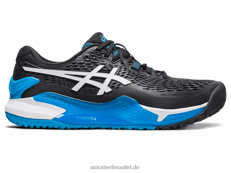 Gelauflösung 9 oc breit BL4N567Asics Schwarz-Weiss