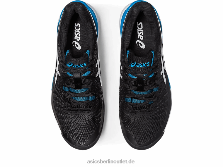 Gelauflösung 9 oc breit BL4N567Asics Schwarz-Weiss