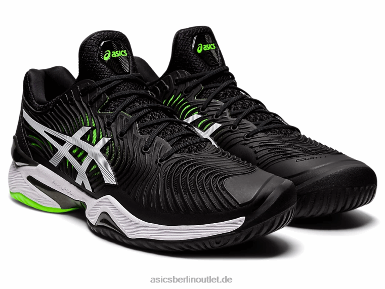Gericht ff 2 BL4N1166Asics schwarz/grüner Gecko