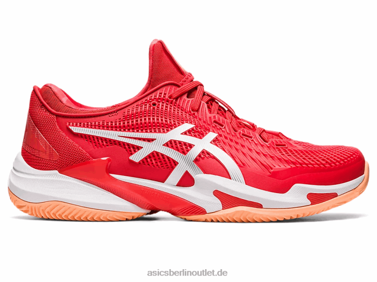 Gericht ff 3 Novak Ton BL4N74Asics feuriges Rot/Weiß