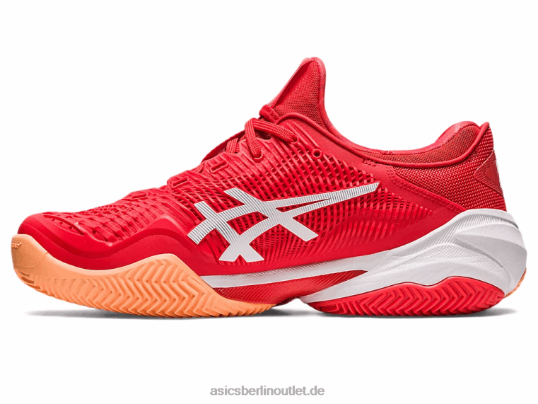 Gericht ff 3 Novak Ton BL4N74Asics feuriges Rot/Weiß