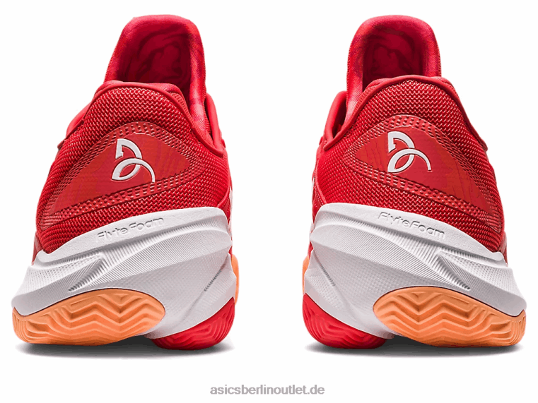 Gericht ff 3 Novak Ton BL4N74Asics feuriges Rot/Weiß