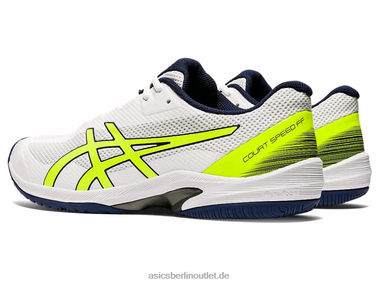 Gerichtsgeschwindigkeit ff BL4N2054Asics weiß/sicherheitsgelb
