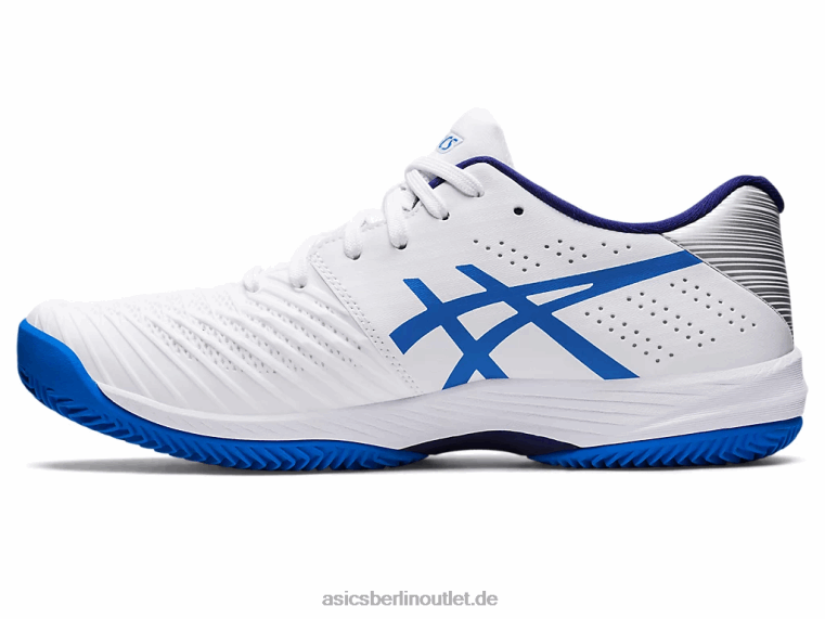 Lösung Swift ff Clay BL4N1107Asics Weiß/Elektroblau