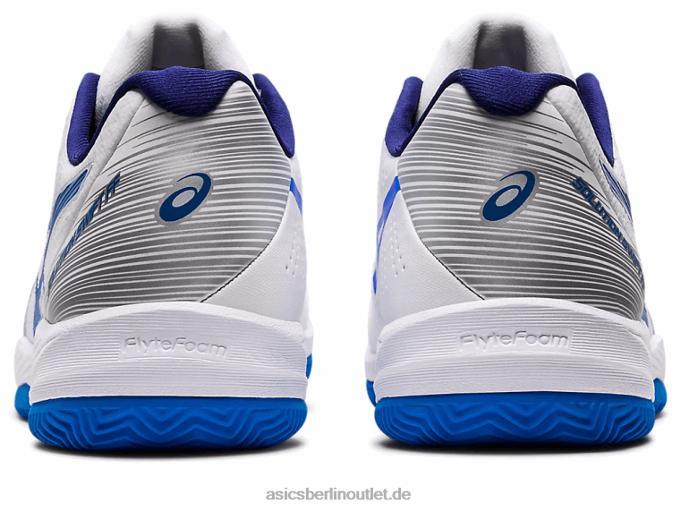 Lösung Swift ff Clay BL4N1107Asics Weiß/Elektroblau