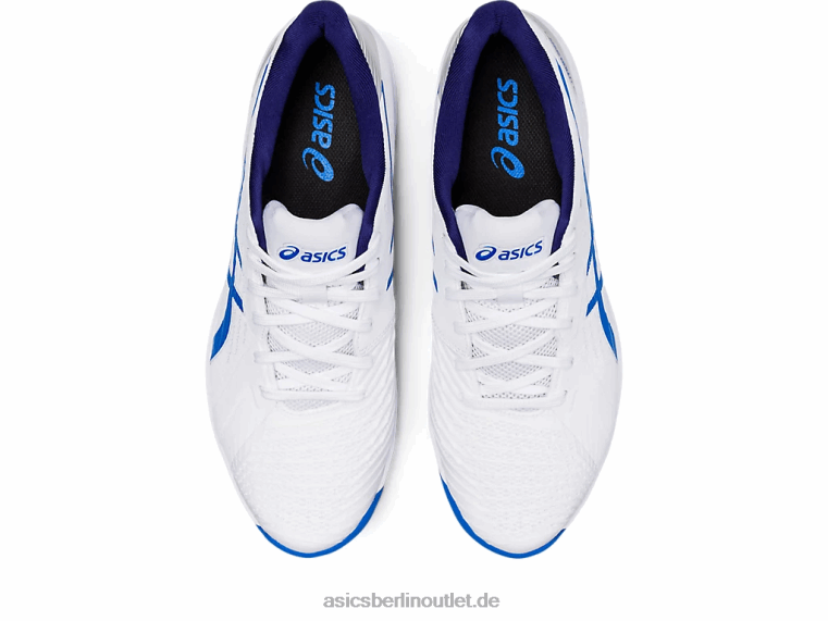 Lösung Swift ff Clay BL4N1107Asics Weiß/Elektroblau