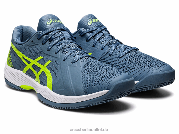 Lösung Swift ff Clay BL4N514Asics Stahlblau/Hazardgrün