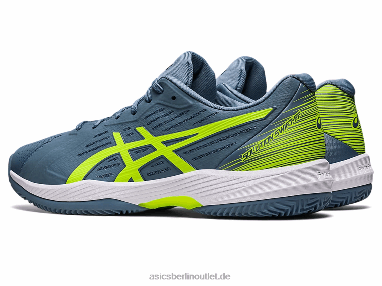 Lösung Swift ff Clay BL4N514Asics Stahlblau/Hazardgrün