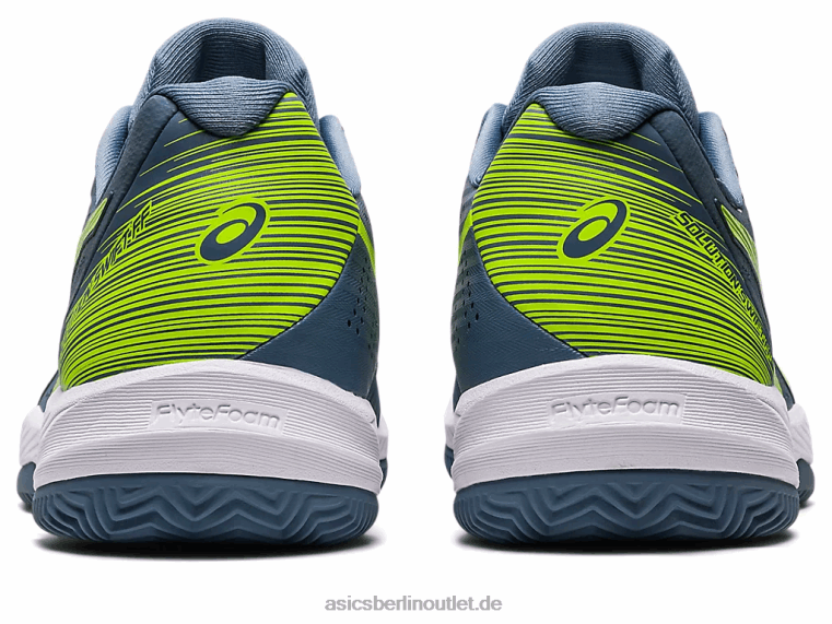 Lösung Swift ff Clay BL4N514Asics Stahlblau/Hazardgrün