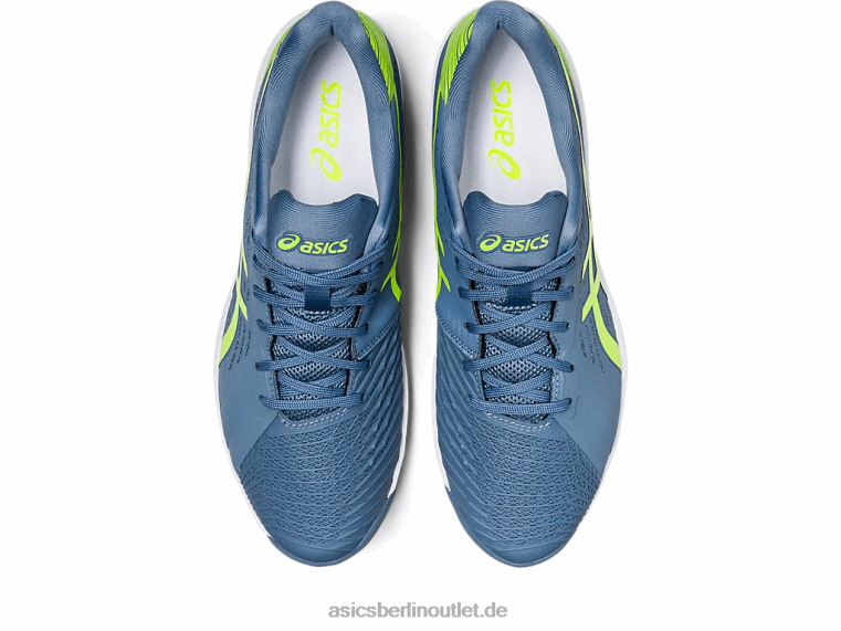 Lösung Swift ff Clay BL4N514Asics Stahlblau/Hazardgrün