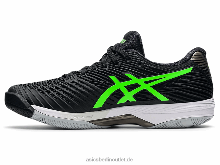 Lösungsgeschwindigkeit ff 2 BL4N1541Asics schwarz/grüner Gecko