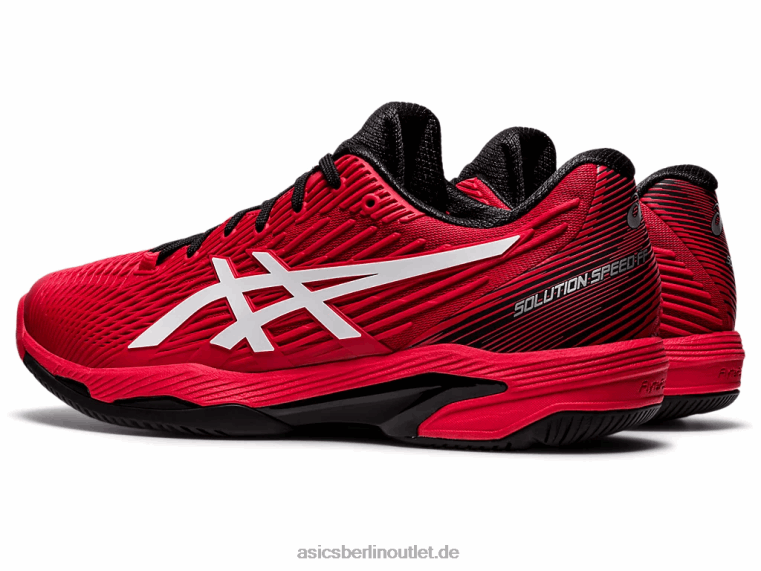 Lösungsgeschwindigkeit ff 2 BL4N1660Asics elektrisch rot/weiß