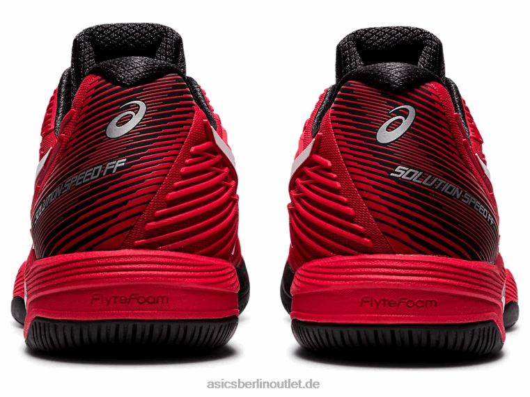 Lösungsgeschwindigkeit ff 2 BL4N1660Asics elektrisch rot/weiß