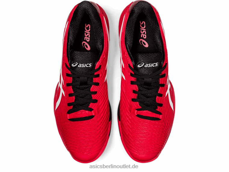 Lösungsgeschwindigkeit ff 2 BL4N1660Asics elektrisch rot/weiß