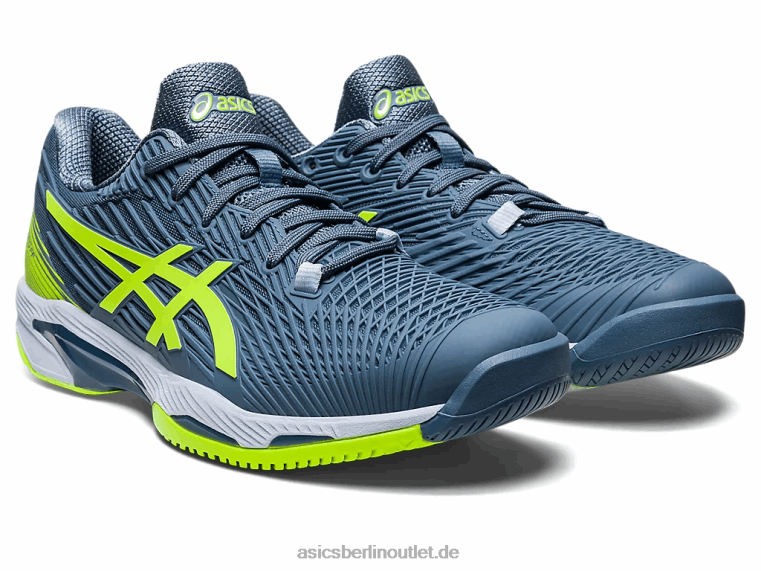 Lösungsgeschwindigkeit ff 2 BL4N345Asics Stahlblau/Hazardgrün