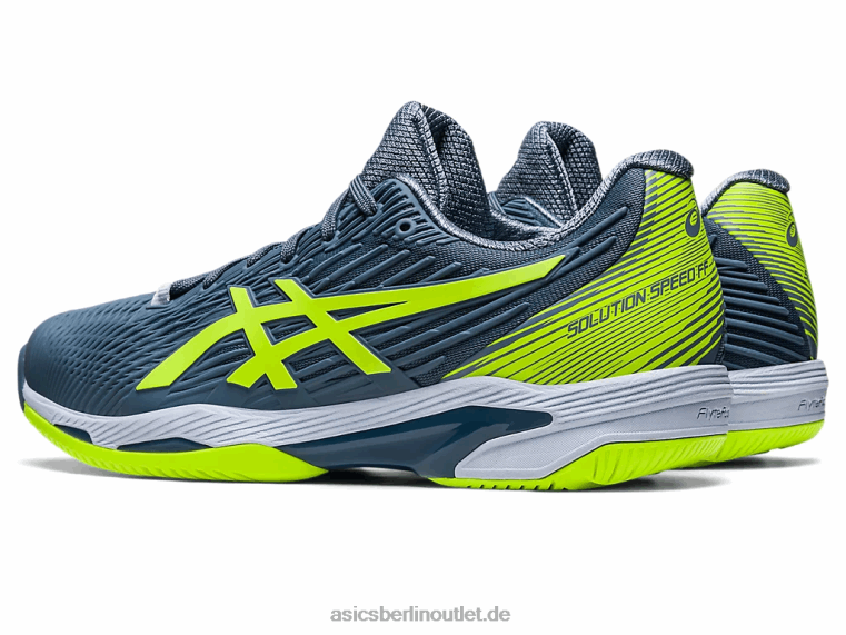 Lösungsgeschwindigkeit ff 2 BL4N345Asics Stahlblau/Hazardgrün
