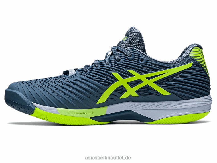 Lösungsgeschwindigkeit ff 2 BL4N345Asics Stahlblau/Hazardgrün