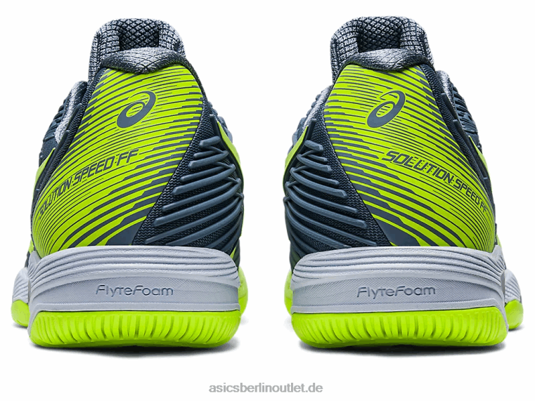 Lösungsgeschwindigkeit ff 2 BL4N345Asics Stahlblau/Hazardgrün