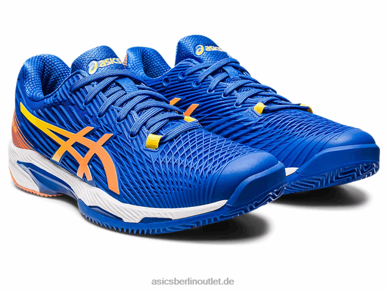 Lösungsgeschwindigkeit ff 2 Ton BL4N96Asics Thunfischblau/Sonnenpfirsich