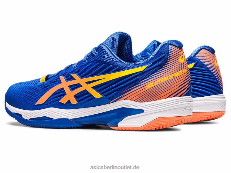 Lösungsgeschwindigkeit ff 2 Ton BL4N96Asics Thunfischblau/Sonnenpfirsich